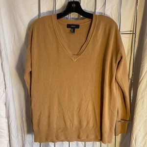 tan forever21 sweater